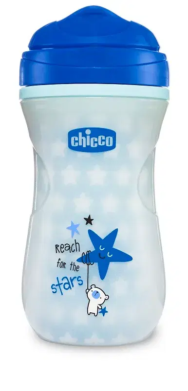 Chicco Tazza Glowing 14 Mesi+ Azzurra 150ml