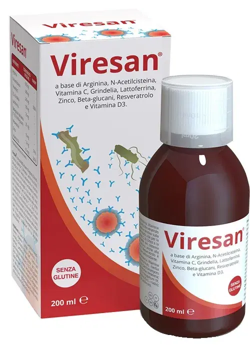 Viresan Sciroppo Integratore Per Il Sistema Immunitario 200 ml