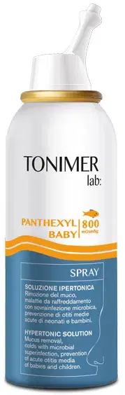Tonimer Lab Panthexyl Baby Spray Nasale per Bambini 100 ml
