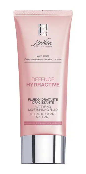 Bionike Defence Hydractive Fluido Idratante Opacizzante Pelle Mista Grassa 40 ml