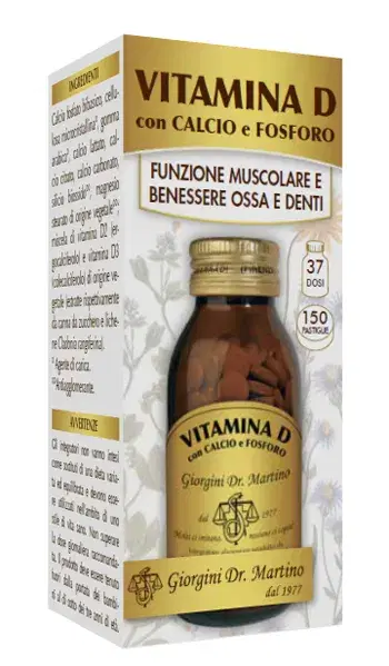 Dr. Giorgini Vitamina D Calcio/Fosforo 50 Pastiglie