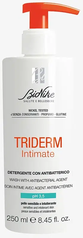 Bionike Triderm Intimate Detergente Antibatterico Ph3.5 Pelle Sensibile 250 ml