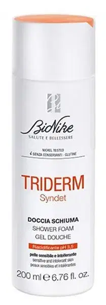 Bionike Triderm Syndet Doccia Schiuma Riacidificante Ph 3,5 200 ml