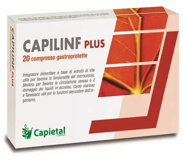 Capilinf Integratore Per Il Microcircolo 20 Compresse
