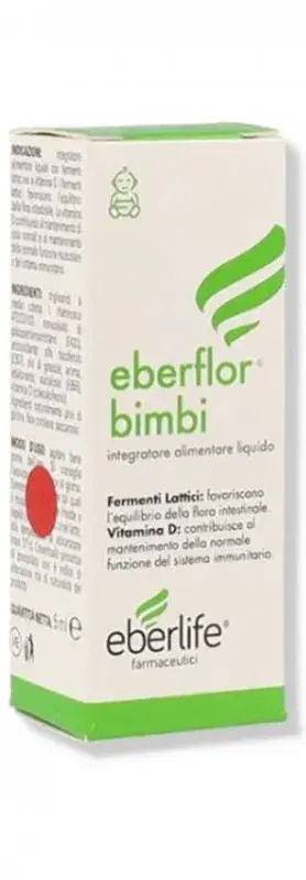 Eberflor Gocce per Bambini al Gusto Fruttato da 5 ml