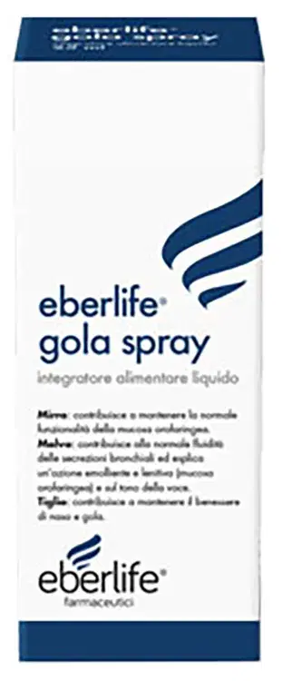 Eberlife Spray per il Sollievo della Gola 25 ml