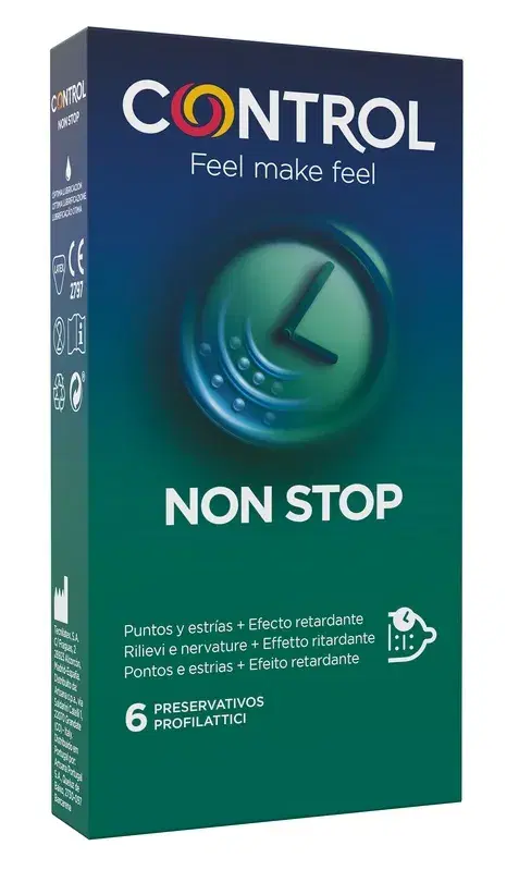 Artsana Control Non Stop Dots&lines 6 Pezzi