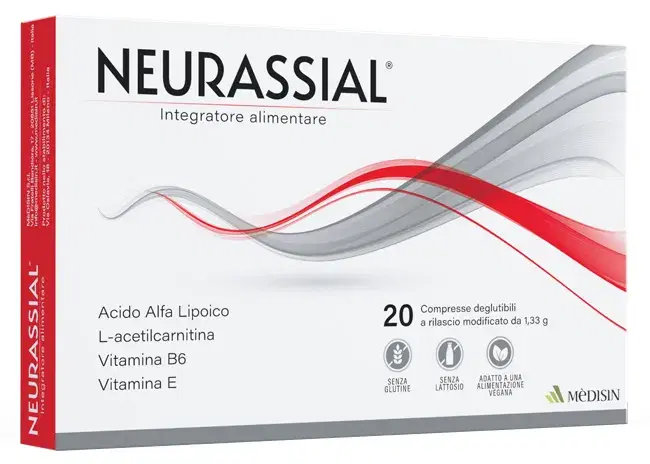 Neurassial Integratore per il Funzionamento Nervoso 20 Compresse