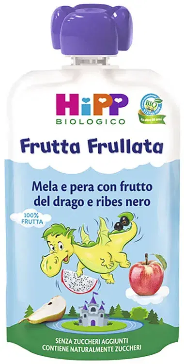 Hipp Frutta Frullata al Frutto del Drago, 90 g