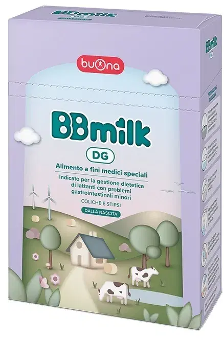 BBmilk DG Polvere Dalla Nascita per Neonati con Problemi Gastrointestinali 400 g