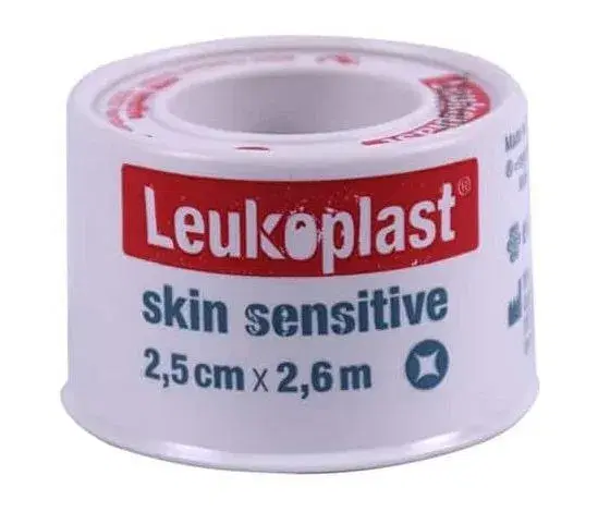 Leukoplast Skin Sensitive Cerotto Rocchetto 2.5cmx2,6m