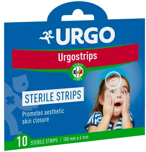 Urgo Pro Strisce per Suture Cutanee Urgostrips 100x6 mm 10 Pezzi