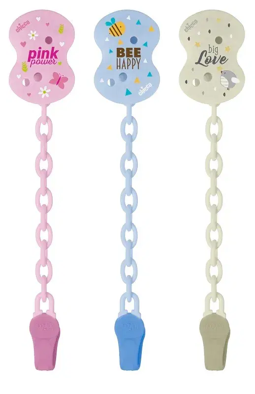Chicco Clip Con Catenella Colore Casuale