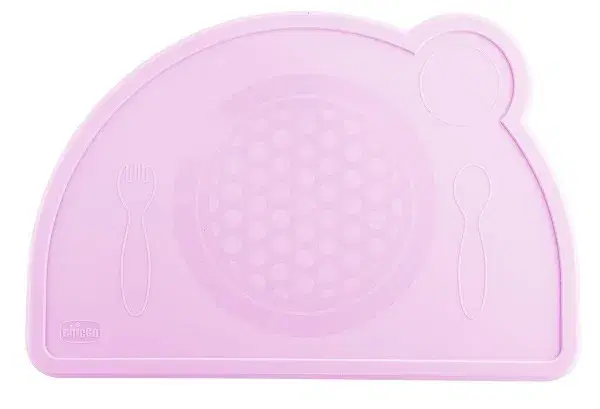 Chicco Tovaglietta in Silicone Rosa per Bambini