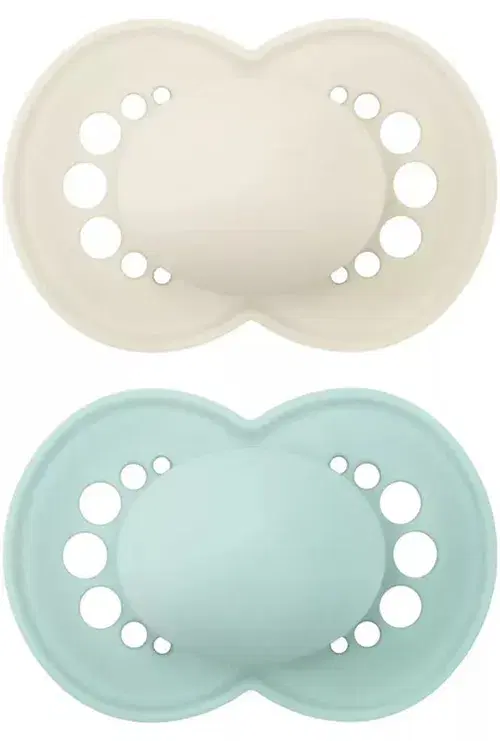 Mam Original N Succhietti Silicone Colore Neutro 2 Pezzi 16Mesi+