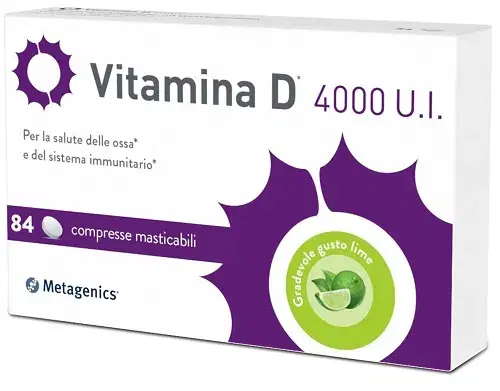 Vitamina D 4000 U.I. Integratore 84 Compresse