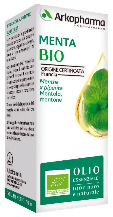 Arko Essentiel Menta Piperita Olio Essenziale Bio 10 ml