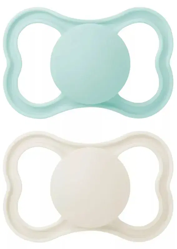 Mam Air Succhietto Silicone Neutro 2 Pezzi 6 Mesi+