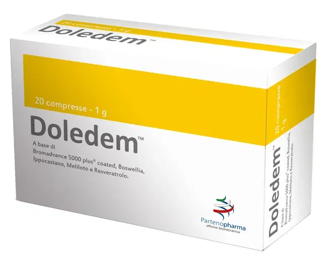Doledem Integratore Per Microcircolo e Drenaggio dei Liquidi 20 Compresse