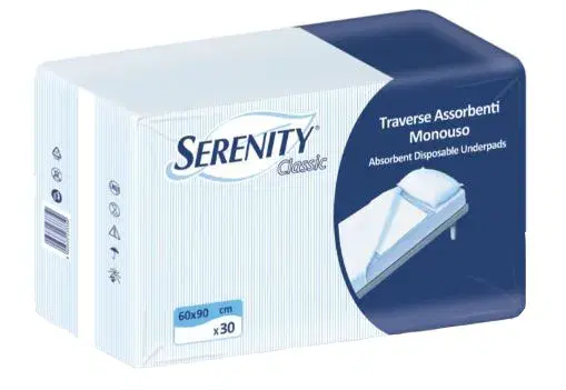 Serenity Traversine Relax Monouso 60x90 cm 30 Pezzi