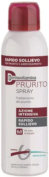 Dermovitamina Prurito Spray Bomboletta Prurito e Arrossamento 100 ml