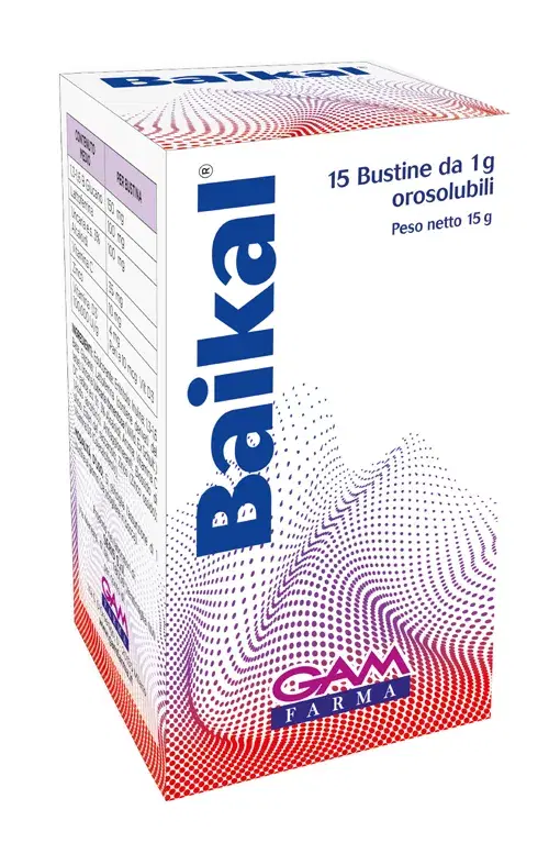 Baikal Integratore Orosolubile per il Supporto del Sistema Immunitario 15 Bustine