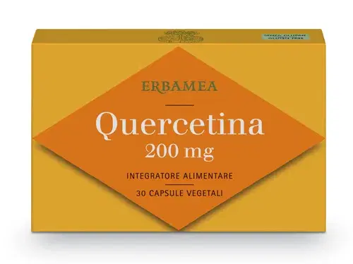 Erbamea Quercetina 200mg Integratore per le Difese Immunitarie 30 Capsule
