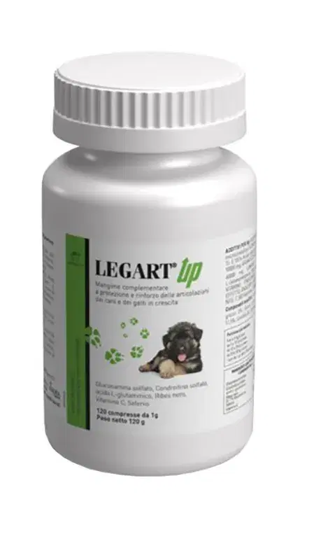 Legart Up Integratore per Articolazioni per Animali 120 Compresse
