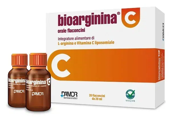 Damor Bioarginina C Orale Integratore 20 Flaconcini