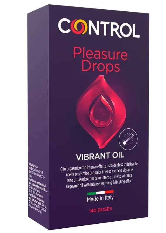Control Vibrant Oil Pleasure Lubrificante Intimo