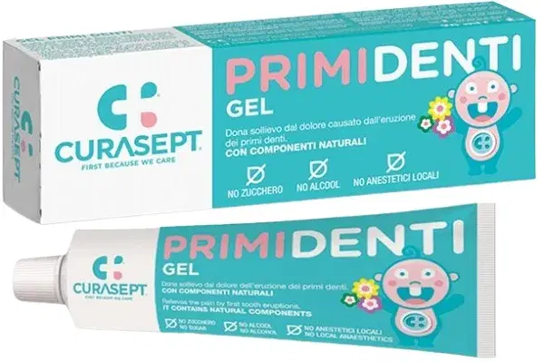 Curasept Gel Primi Denti Sollievo dal Dolore 20 ml