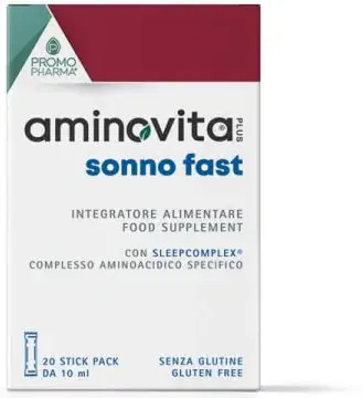 Aminovita Plus Sonno Fast Integratore Per Favorire Il Sonno 20 Stick