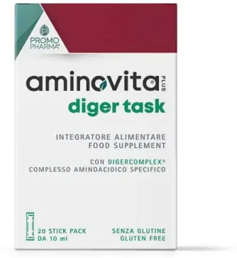 Aminovita Plus Diger Task Integratore Per Funzione Digestiva Ed Epatica 20 Stick