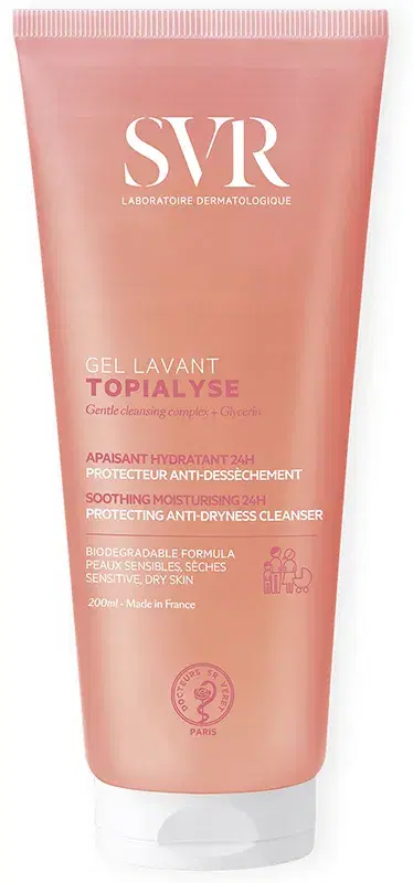 SVR Topialyse Gel Lavante Detergente per Pelli Secche e Sensibili 200 ml