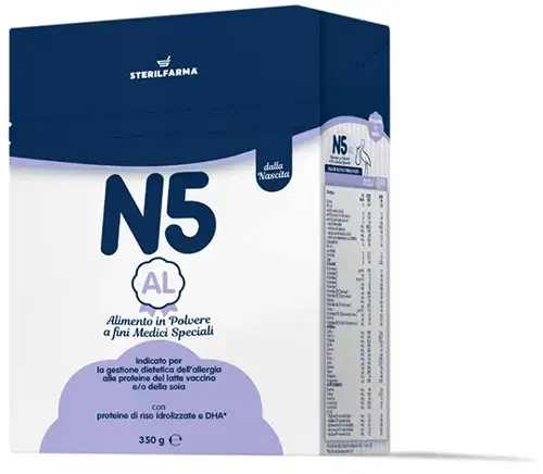 N5 Integratore in Polvere per il Supporto Nutrizionale 350g
