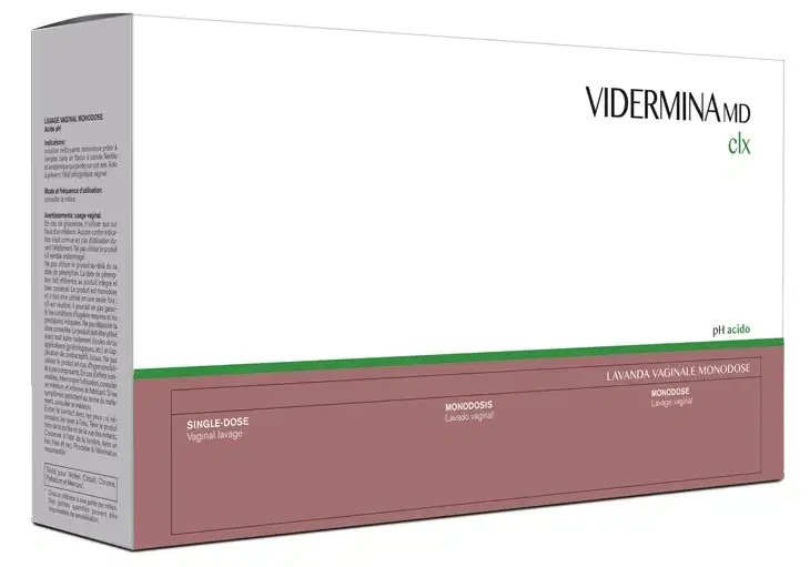 Vidermina Md Clx Soluzione Monodose Lavanda Vaginale 5 Flaconcini Da 140 ml