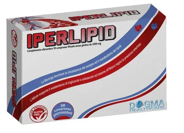 Iperlipid Compresse per Colesterolo 30 Pezzi
