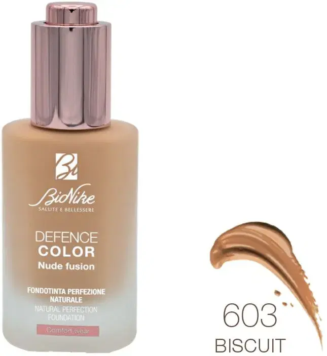 Bionike Defence Color Nude Fusion Fondotinta Perfezione Naturale 603Biscuit 30ml
