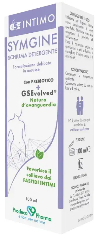 Gse Intimo Symgine Schiuma Detergente Intima 100ml