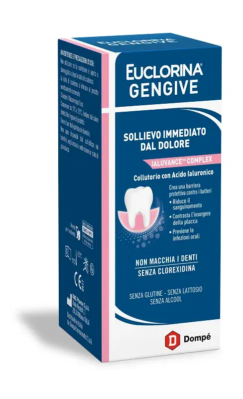 Euclorina Collutorio per Gengive Delicate e Protette