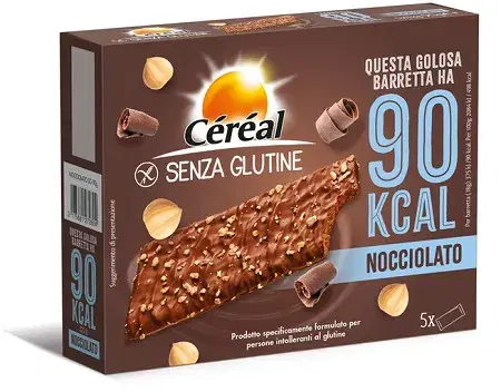Cereal Nocciolato Barretta di Cioccolato e Nocciole 90 g