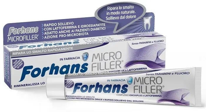 Forhans Dentifricio Microfiller Protezione Smalto 75 ml