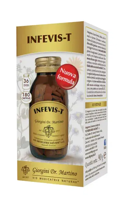 Infevis T Compresse Multivitaminiche Con Minerali 180 Pastiglie 90g