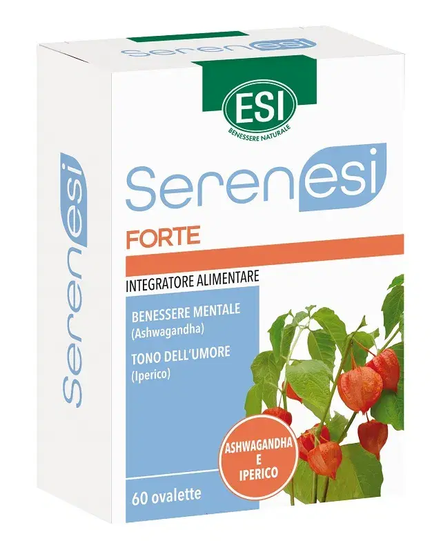 Esi Serenesi Forte Integratore per Rilassamento e Benessere Mentale 60 Ovalette