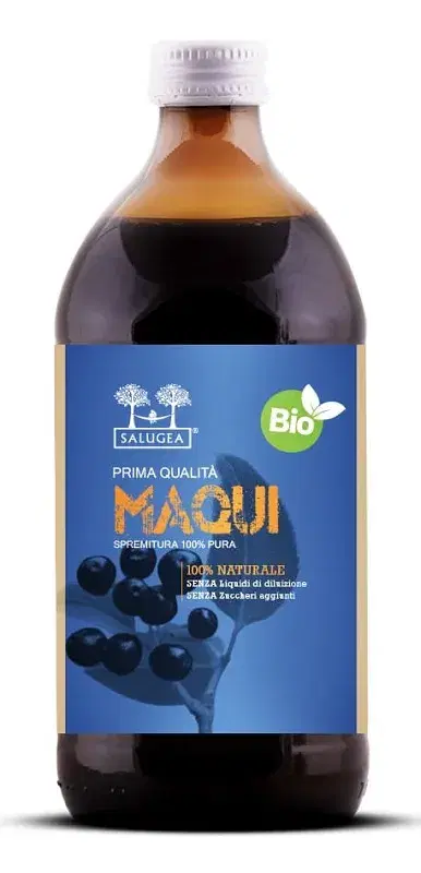 Salugea Succo Maqui Bio Integratore Antiossidante 500 ml