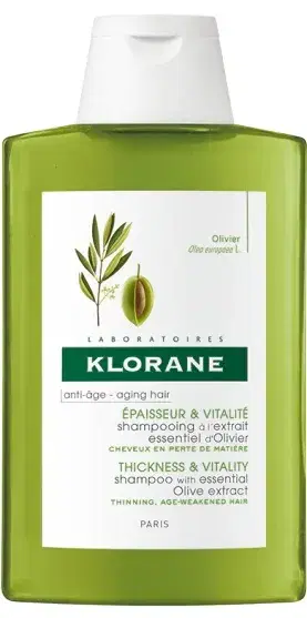 Klorane Shampoo all'Estratto Essenziale d'Ulivo Delicato e Rivitalizzante 400 ml