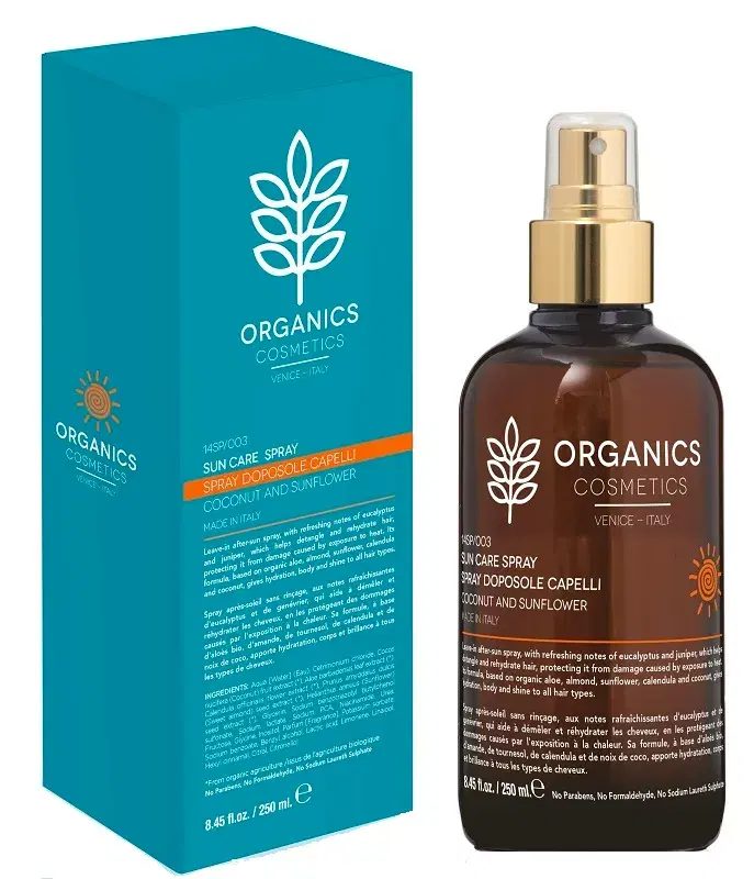 Organics Cosm Sun Care Spray Solare 250 ml