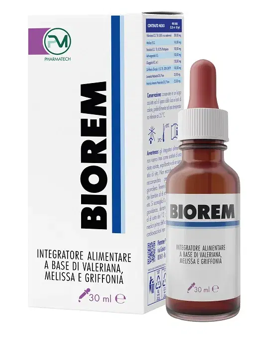 Biorem Gocce Integratore Naturale 30 ml per Benessere Respiratorio
