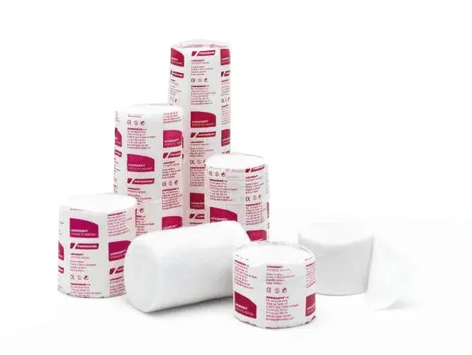 Lenosoft Benda Elastica Compressiva 10 cm x 2,7 m per Fasciature