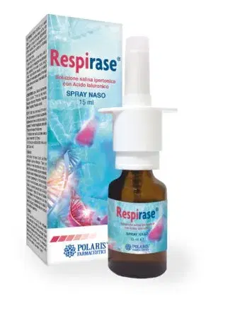 Polaris Respirase Soluzione Salina Ipertonica con Acido Ialuronico 15 ml